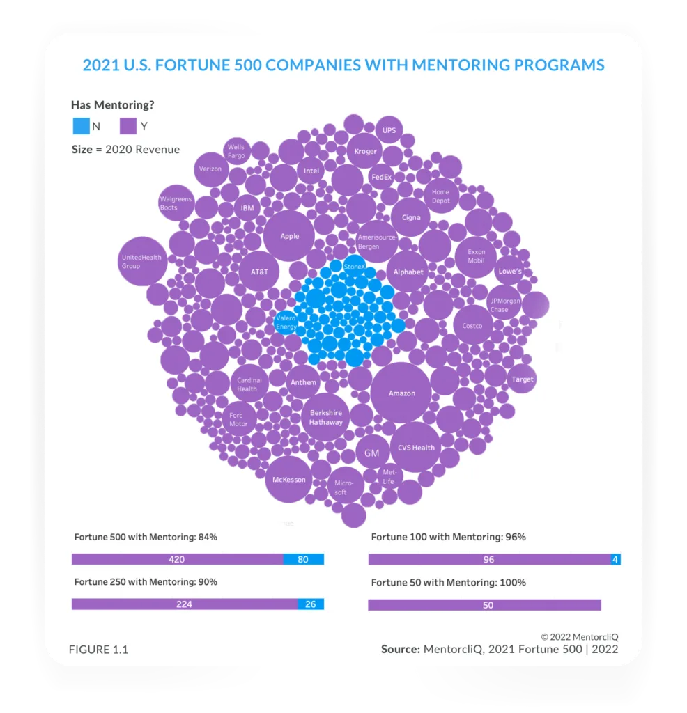 Fortune 500 Mentoring programs: All